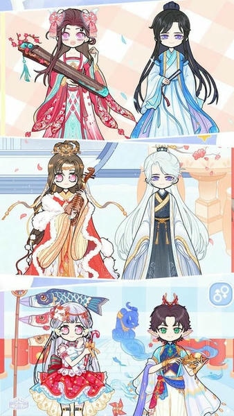 托卡粉彩少女换装官方版 v1.10 安卓版 1