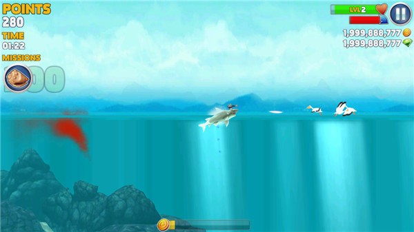 饥饿的鲨鱼(Hungry Shark) v6.1.2 安卓版 1