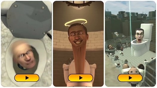 马桶人vs监控人(Skibidi Toilet Game) v1.6 安卓版 0