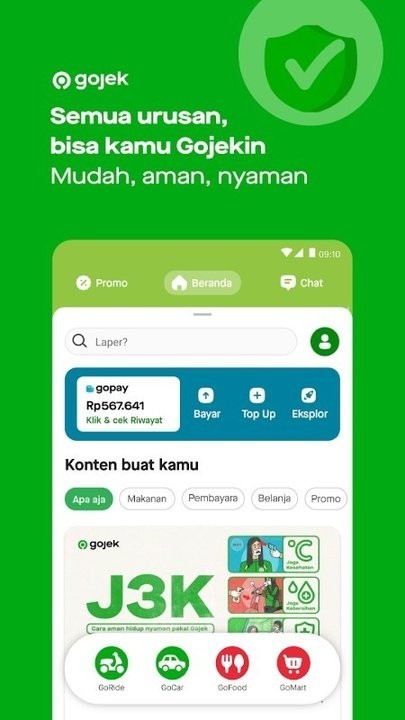 印尼打车软件gojek v5.68.1 安卓版 0