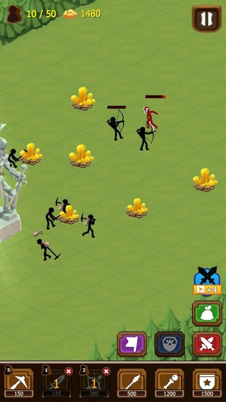 火柴人战争4官方正版(Stickman War 4) v1.0.7 安卓版 2
