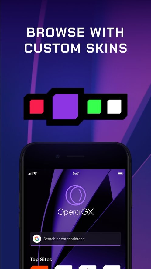 opera gx浏览器手机版 v3.3.5 安卓版 0