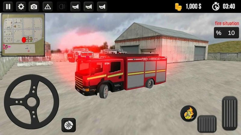 消防车模拟器手游(Fire Truck) v3.9 安卓版 1