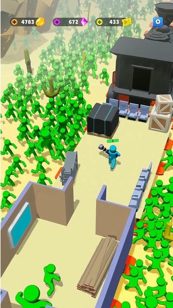 火车防御免广告版(Train Defense Zombie Survival) v1.04.06 安卓版 0