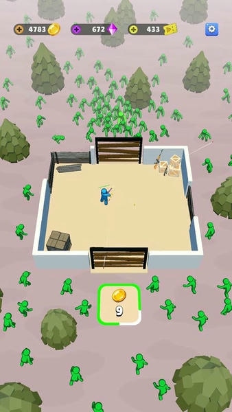火车防御免广告版(Train Defense Zombie Survival) v1.04.06 安卓版 1