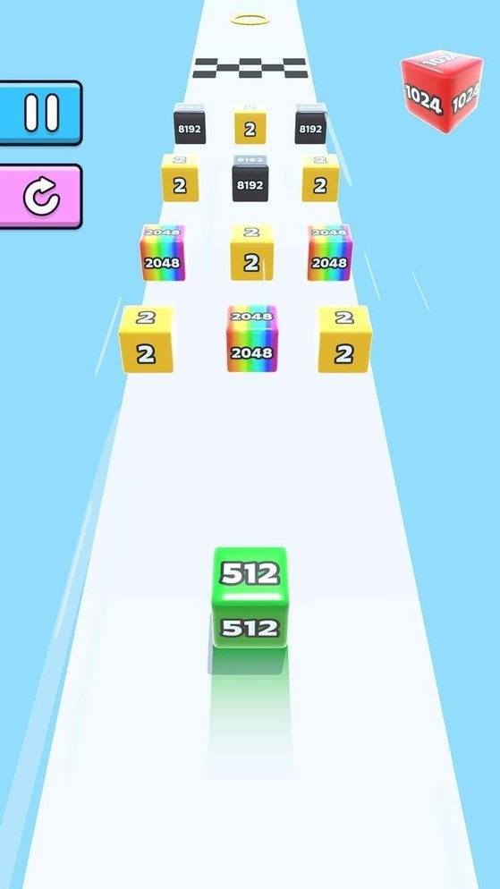 果冻快跑2048破解最新版 果冻快跑2048破解官方版