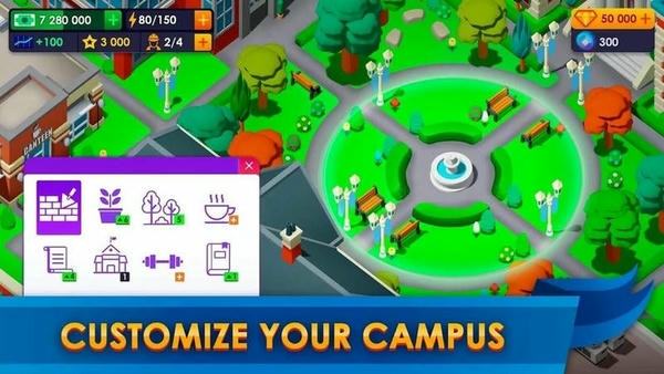 大学帝国大亨无限金币钻石版 v1.2.3 安卓版 2