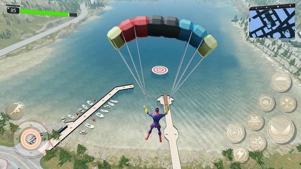 蜘蛛侠绳索英雄破解版无限金币 v1.21 安卓版 0