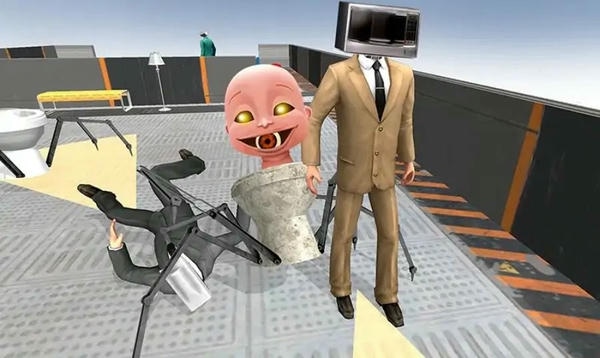 马桶人躲猫猫免广告 v1.0.5 安卓版 1