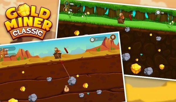 经典黄金矿工游戏(GoldMiner) v1.4 安卓版 0