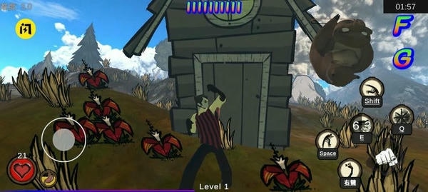 破坏猪窝饥荒版最新版(Dont starve Survival) v0.1 安卓版 1
