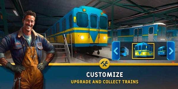 欧洲地铁模拟器2024汉化版(Train Simulator subway metro) v1.3.0 安卓版 1