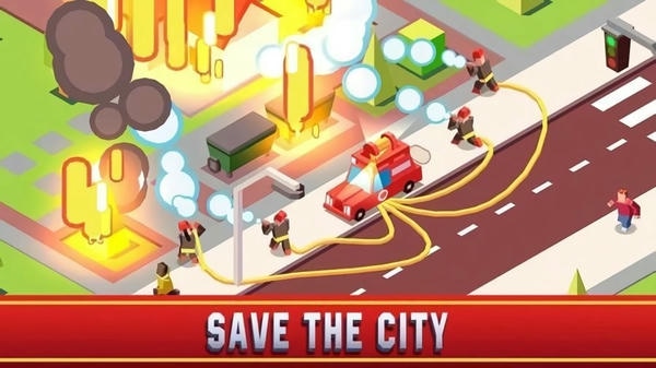 放置消防员帝国大亨无限金币钻石(Idle Firefighter) v1.64.0 安卓版 2