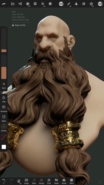 Nomad Sculpt3D雕刻建模app v2.8 安卓版 1