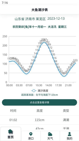 大鱼潮汐表2025最新版 v1.1.9 安卓版 3