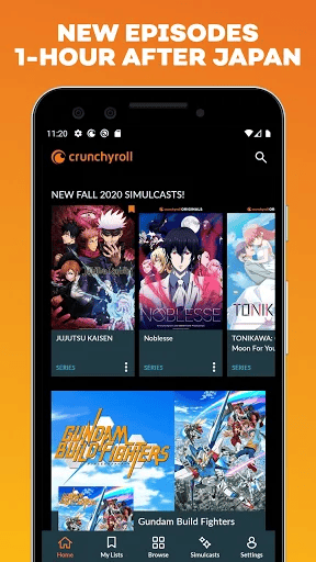 美国版b站最新版(crunchyroll) v3.113.0 安卓版 0