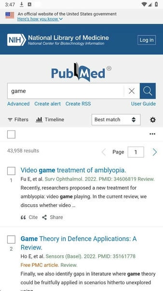 PubMed官方app v1.0.2 安卓版 0