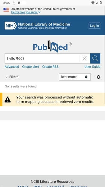 PubMed官方app v1.0.2 安卓版 1