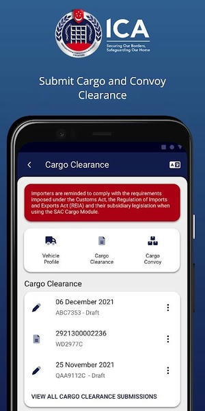 MyICA Mobile新加坡入境申报APP v1.2.2 安卓版 0