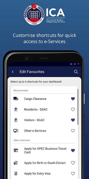 MyICA Mobile新加坡入境申报APP MyICA Mobile中文版下载