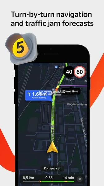 俄罗斯地图软件yandex maps v30.0.1 安卓版 1