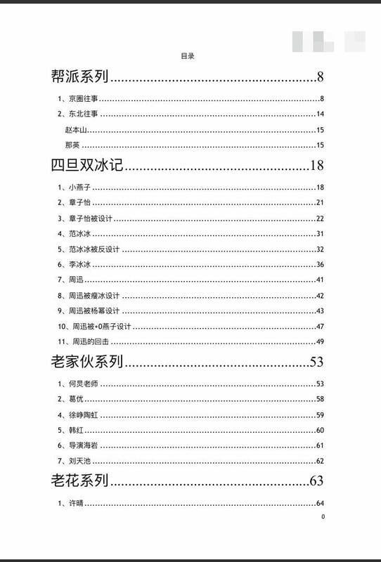 421页pdf完整版 无删减劲爆吃瓜PDF 2