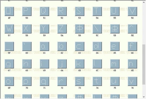 cad字体txt1.shx 免费版 1