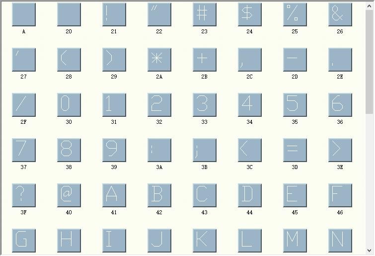 cad字体txt1.shx 免费版 2