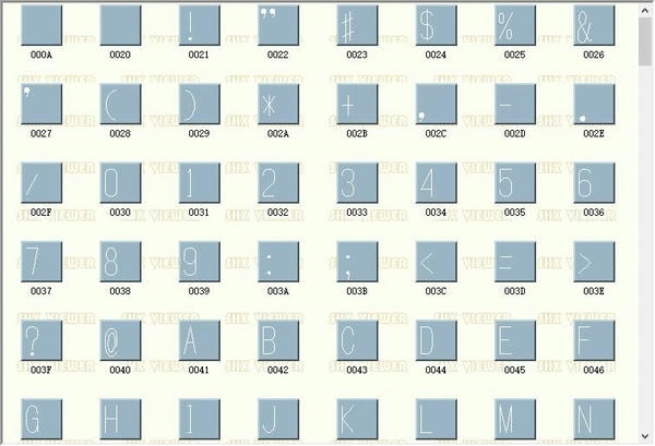 exthalf2.shx字体 免费版 2