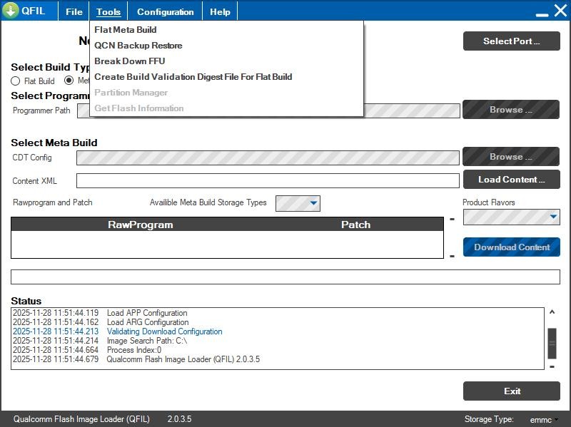 qpst高通9008刷机工具 v2.0.3.5 电脑版 0