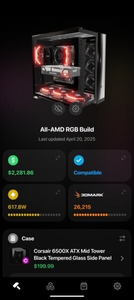 buildcores 3D PC构建器 v2025.7.1 安卓版 1