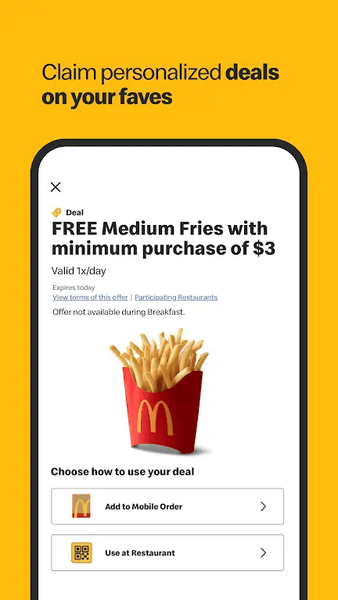 麦当劳国际版最新版本(McDonald) v26.54.1 安卓版 0