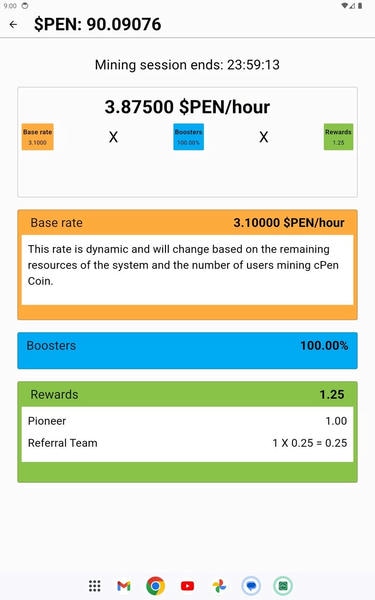 cpen network挖矿 v1.2.20 安卓版 1