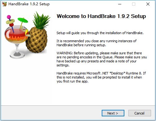 HandBrake转换器 v1.9.2 最新版 1