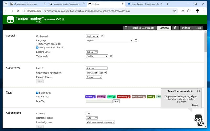 篡改猴(Tampermonkey) v5.3.3 最新版 0