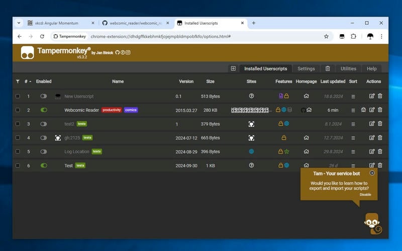 篡改猴(Tampermonkey) v5.3.3 最新版 2