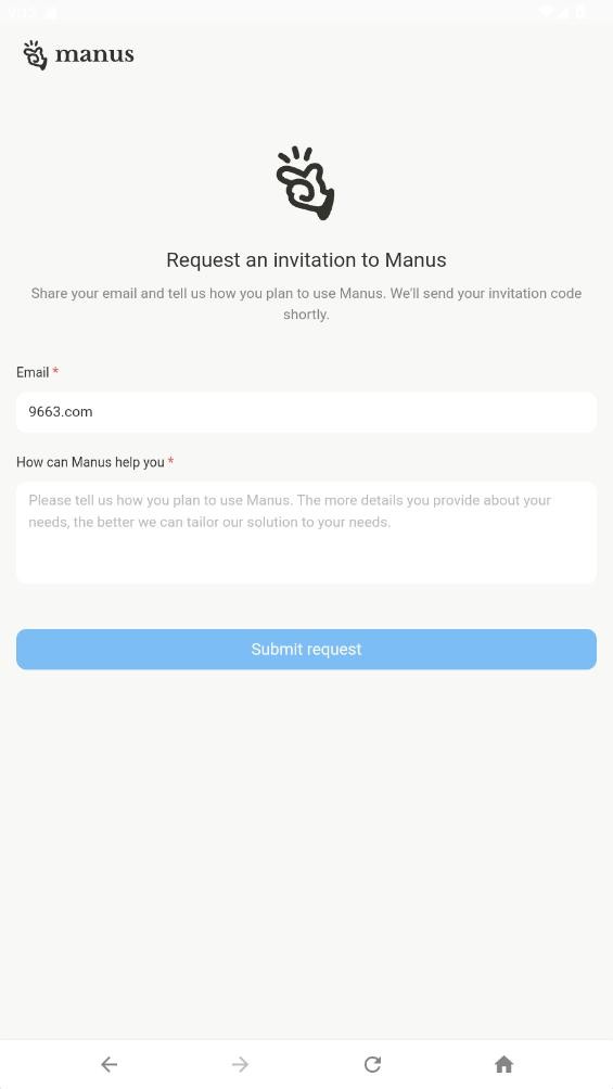 Manus AI助手 v1.0.1 安卓版 2