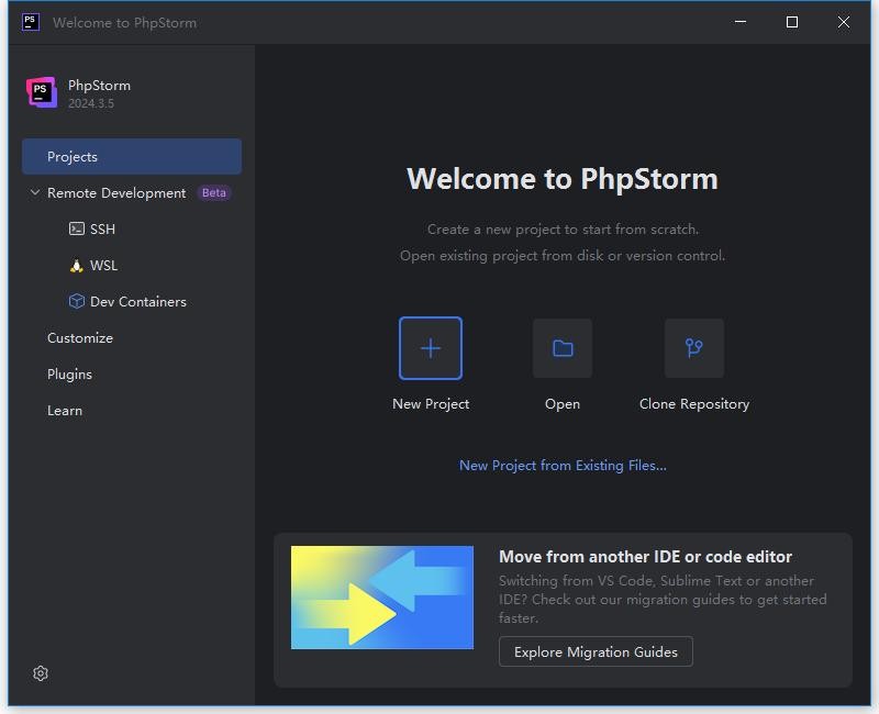 JetBrains PhpStorm 2024电脑版 v3.5.0 中文版 0