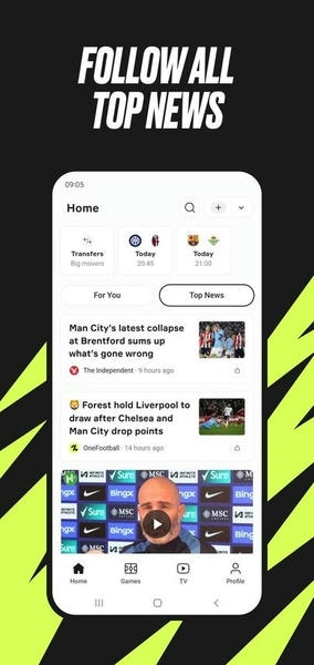 onefootball app v15.134.0 安卓版 3