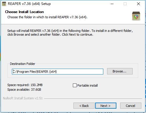 reaper汉化版(音频录制和编辑软件) v7.36 绿色版 1