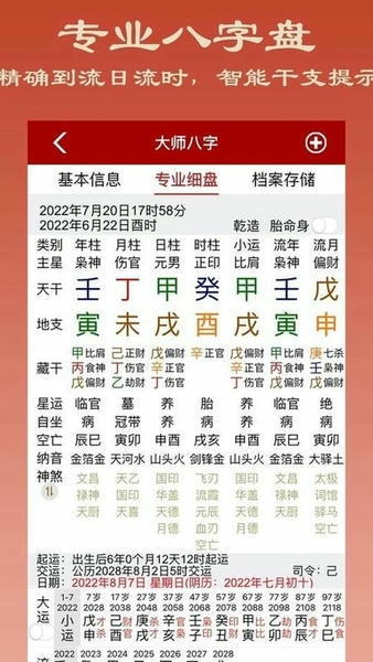 大师八字排盘免费版 v4.0 安卓版 2