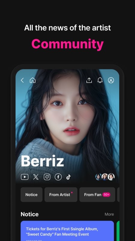 Berriz软件 v1.1.0 安卓版 1