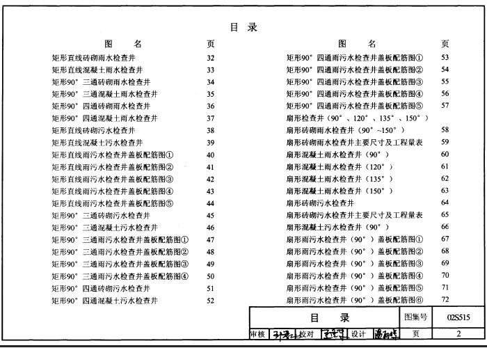 02S515排水检查井图集 pdf免费版 2