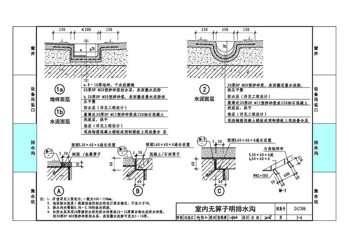 24J306排水沟图集pdf版 电子版 3