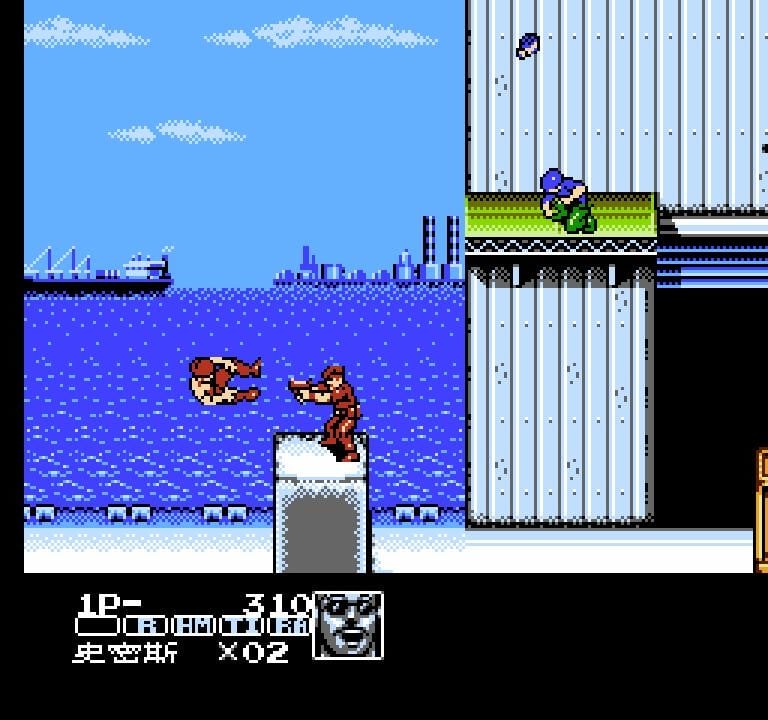 魂斗罗力量无敌版nes 中文版 1