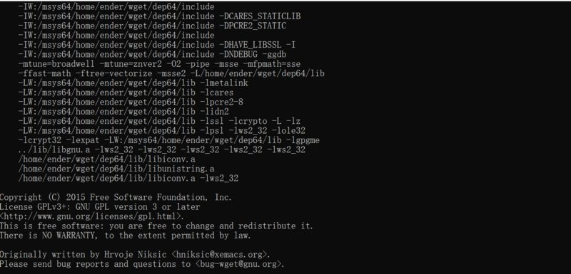 wget命令包 v1.21.4 最新版 0