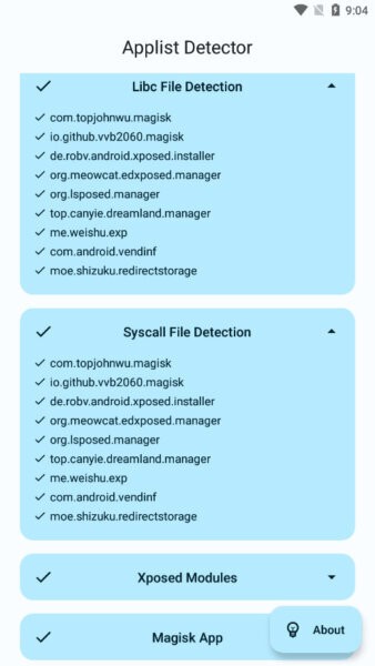 applistdetector应用列表检测器 v2.4 安卓版 1