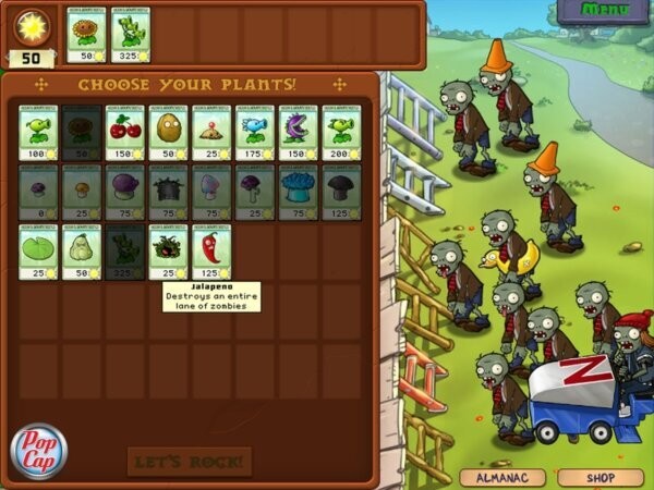 植物大战僵尸1英文原版电脑版(Plants vs Zombies) v1.0.0.1051 经典版 0