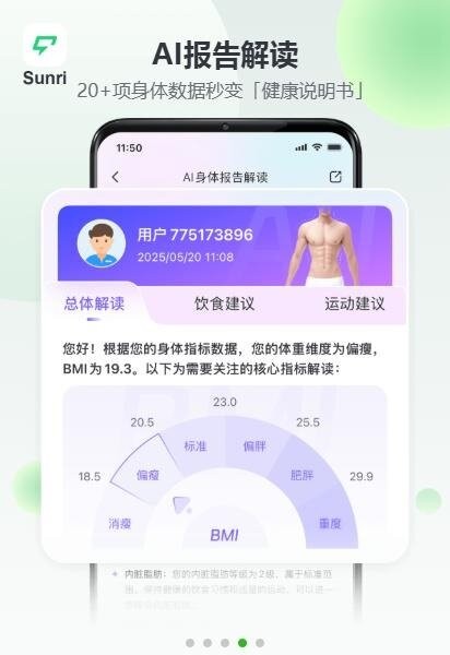 享睿体脂秤最新版(Sunri) v3.3.80 安卓版 1