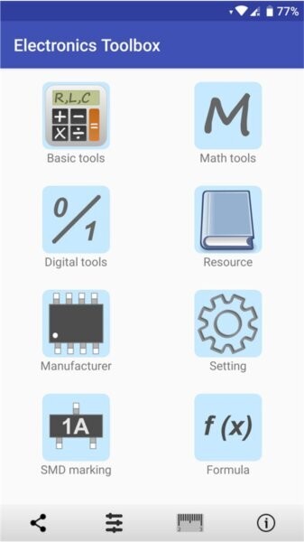 电子工具包Electronics v6.00.25 安卓版 1